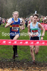 Junior girls, 2020 New Balance English Schools Champs., Sefton Park, Liverpool. Photo: David T. Hewitson/Sports for All Pics